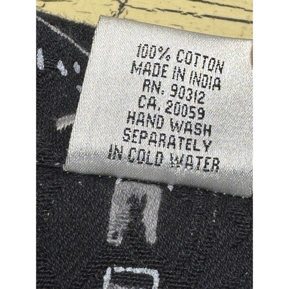 Parsley & Sage Womens Gray & Black Abstract NY City Boho Button Up Jacket India - Picture 10 of 16